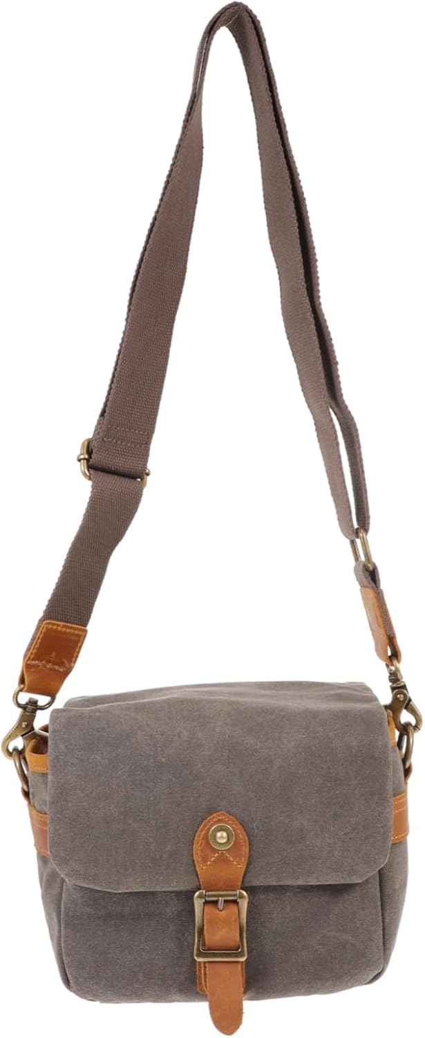 DOITOOL 1pc Water Resistant Shockproof Camera Crossbody Bag for Mirrorless Cameras Outdoor Shoulder Bag Organized Compartment for Travel Photography