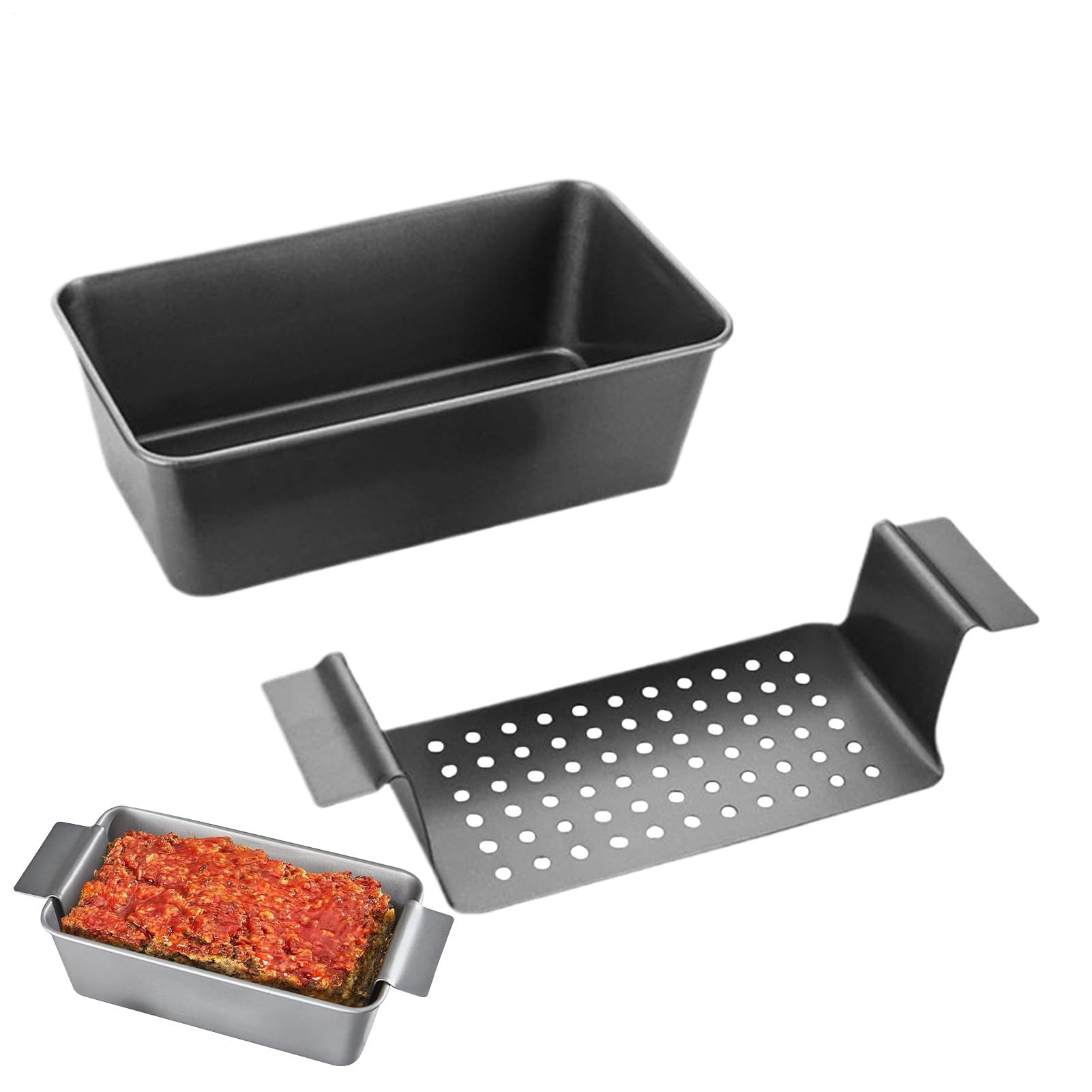 Molde De Pan Acero al carbono antiadherente | Moldes Para Hornear Pan Suministros Repostería Casera, Cocción Al Horno, Familia, Principiantes, Entusiasta, Utensilios De