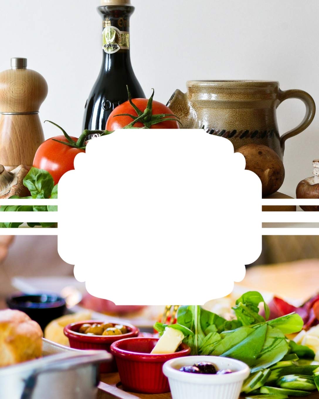 Personalize It!: Blank Recipe Book - Fresh Delight