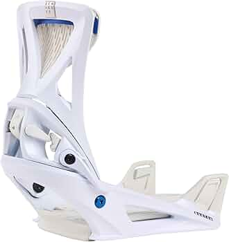 Burton Men's Step On Genesis Re:Flex Snowboard Bindings, White, L
