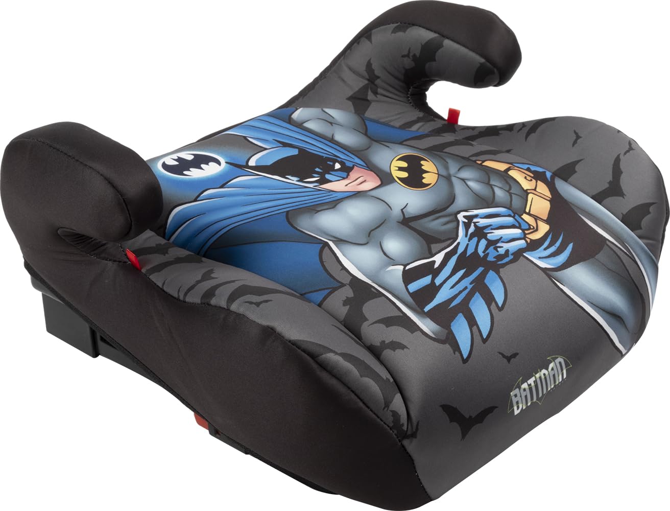 Siège de voiture ISOFIX Dc Comics Batman i-Size ECE R129 pour bébé, taille 125-150 cm, 22-36 kg, 6-12 ans, groupe 3, facile à transporter, amovible et lavable