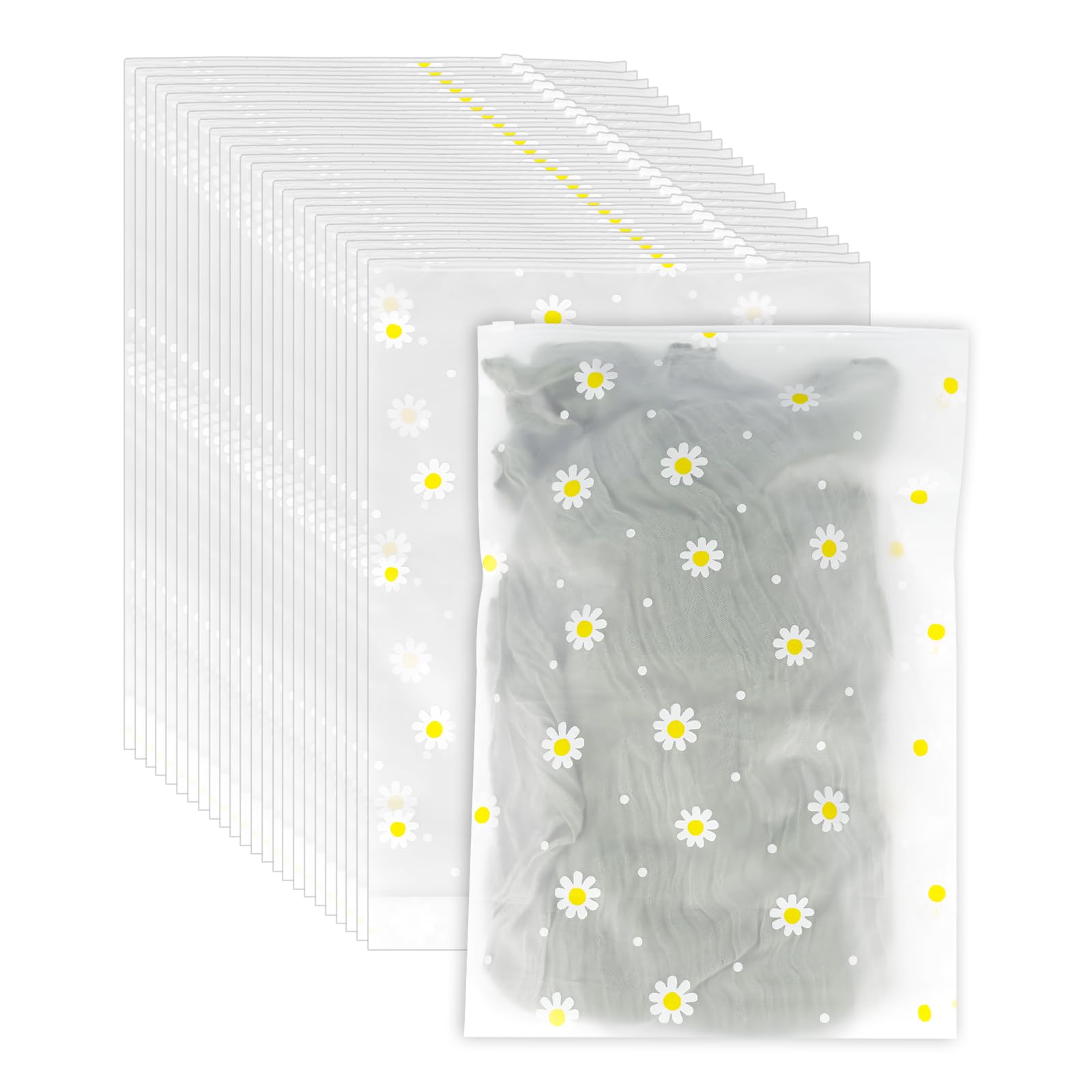 25 Pcs Reusable Zip Lock Bags for Clothes,Dustproof Hospital Bag Organiser Pouches,Packing Cubes of Holiday and Travel Essentials Packaging Bags,Baby Hospital Maternity Organiser Bags (40cm*28cm)