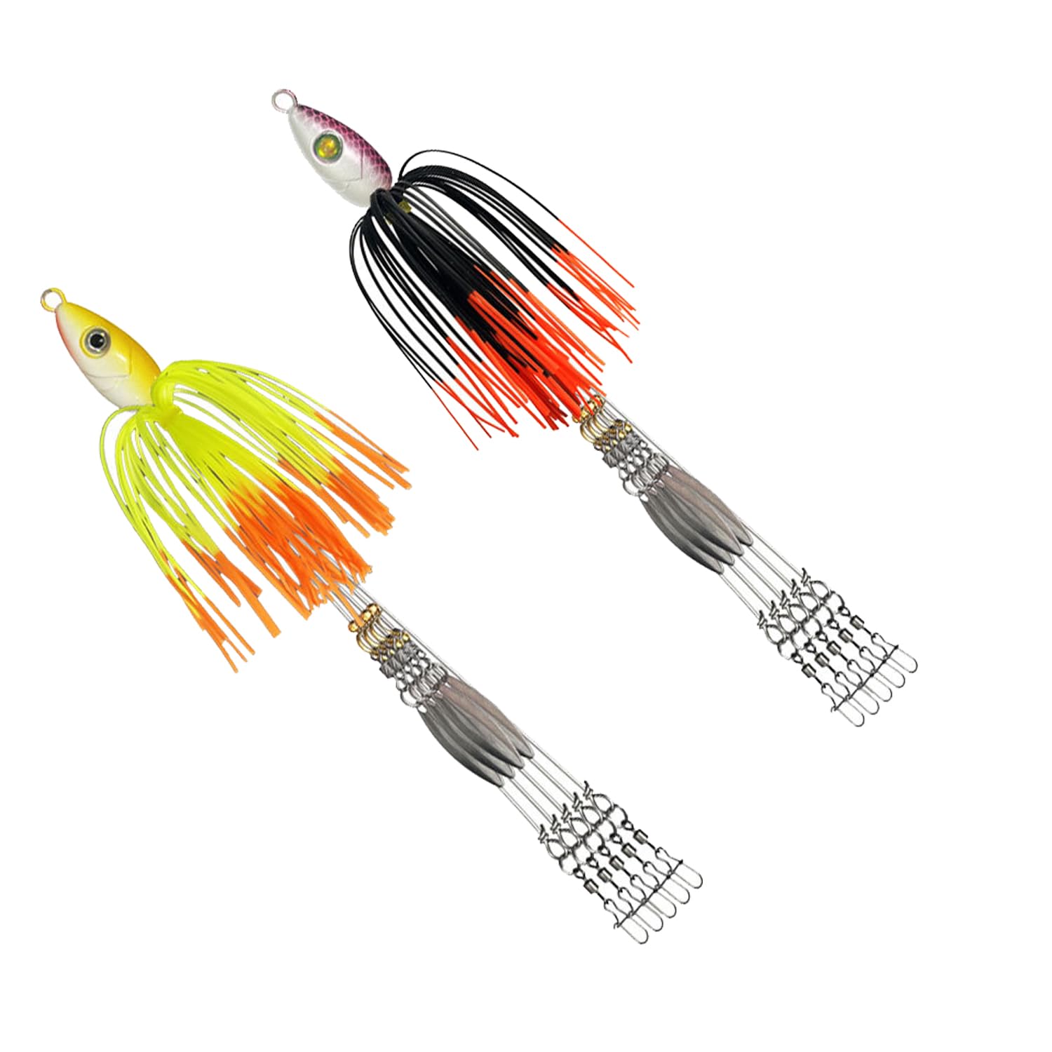 Alabama Rig Best Striper Trolling Lures Freshwater Umbrella Rig - Main Image