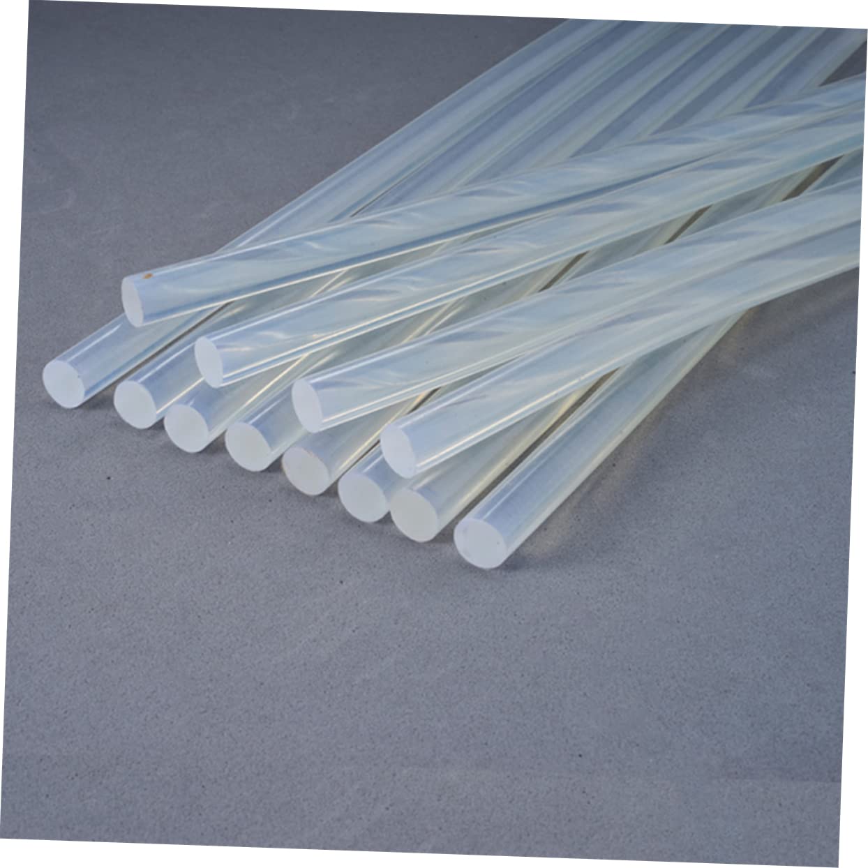 100pcs Transparent Hot Melt Glue Sticks Versatile Adhesive for DIY Crafts Home Repairs and School Projects Non-Yellowing Strong Bonding