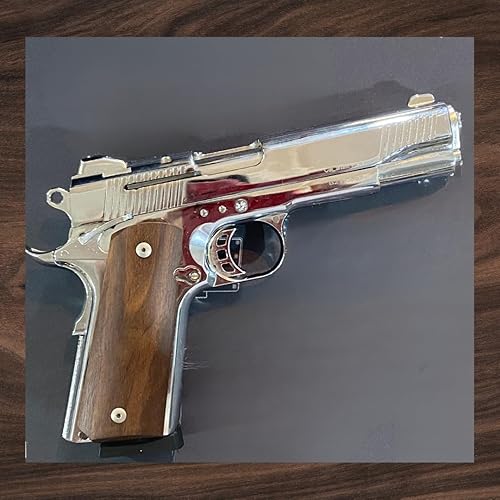 Miniatura 6 de Empuñaduras de madera 1911, accesorios 1911, agarres de corte de seguridad Ambi 1911, tamaño completo 1911, para Ruger, Colt, Kimber, Tauro y se