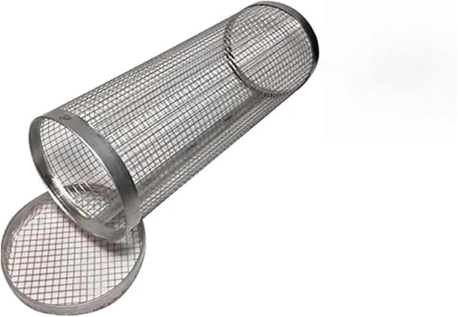 Grill Baskets， Portable Outdoor Camping Non-stick Rustproof BBQ Baskets Gifts for Father dad husband(1 Pcs,30X9X9cm)