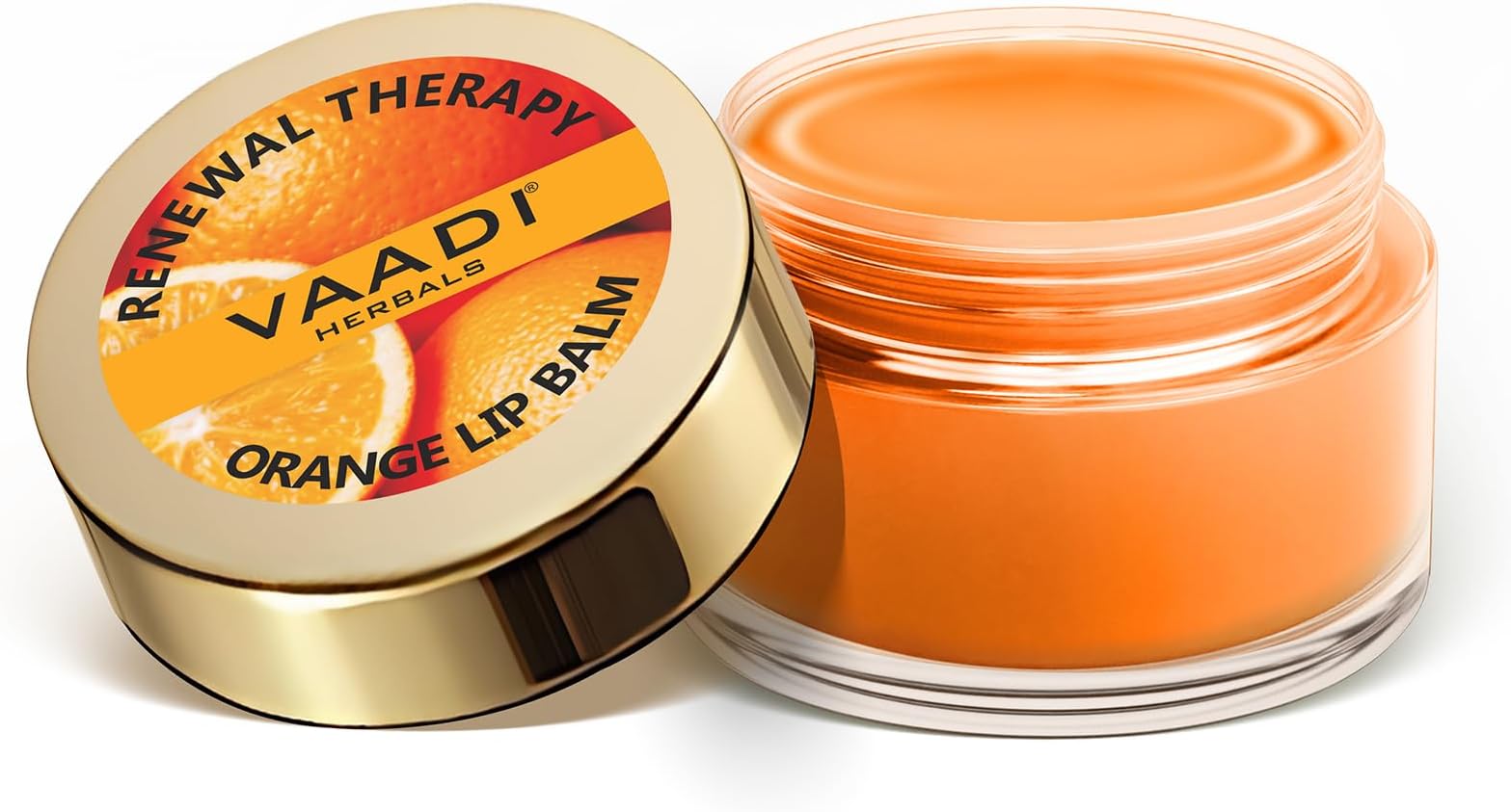 Vaadi Herbals Skin Renewing Organic Orange and Shea Butter Lip Balm 10 g
