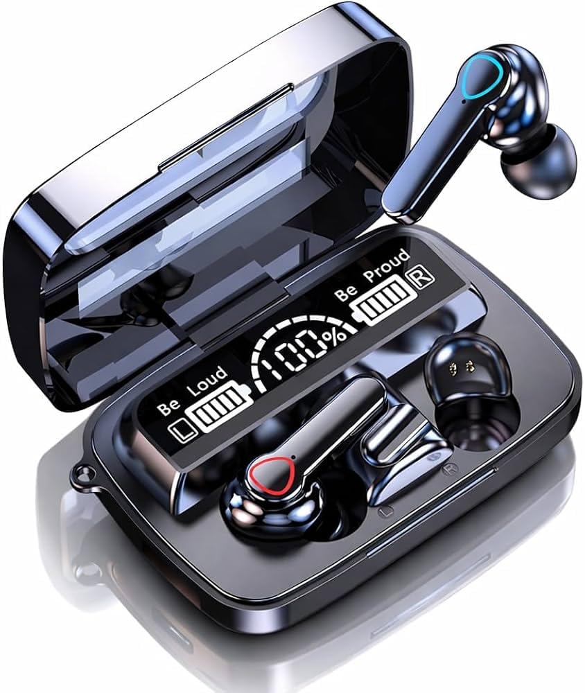 M19 True Wireless Earbuds, Bluetooth 5.1, 9D HiFi Sound, IPX7 Waterproof, LED Power Display, Wireless Charging Case, Touch Control-picture-16