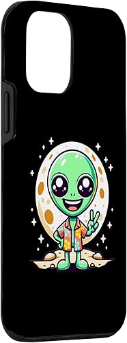 Vista 30 de Funda alienígena pacífica para iPhone 12 Pro Max Space