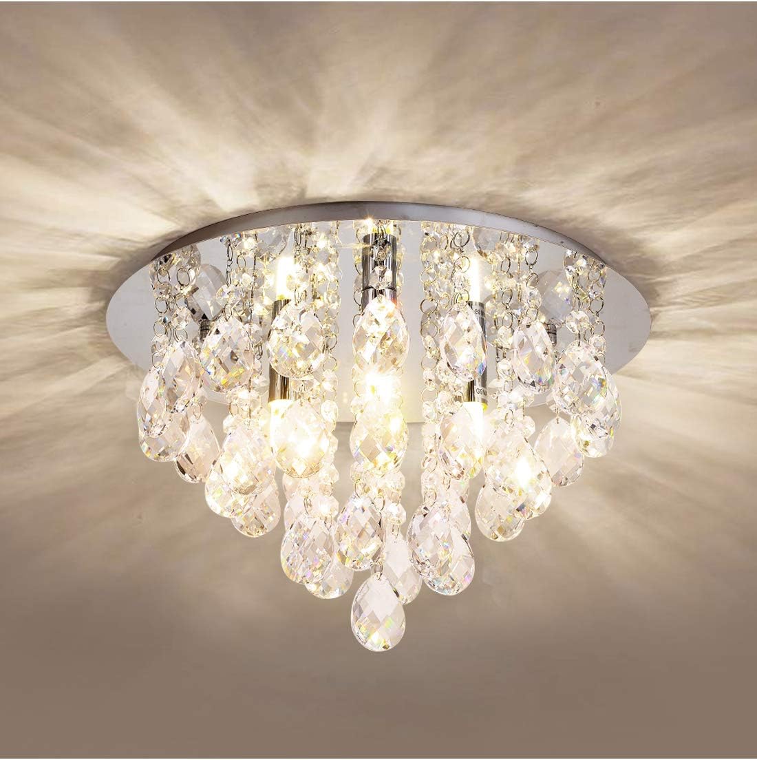 Crystal Ceiling Light