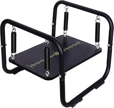 Balance Board, Spring Balance Board for Adults, Dynamic Wobble Stability Trainer with Up-and-Down and Side-to-Side Motion, Exercise Platform for Core Strength, Coordination and Home Fitness