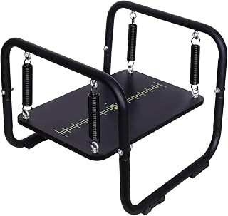Balance Board, Spring Balance Board for Adults, Dynamic Wobble Stability Trainer with Up-and-Down and Side-to-Side Motion, Exercise Platform for Core Strength, Coordination and Home Fitness