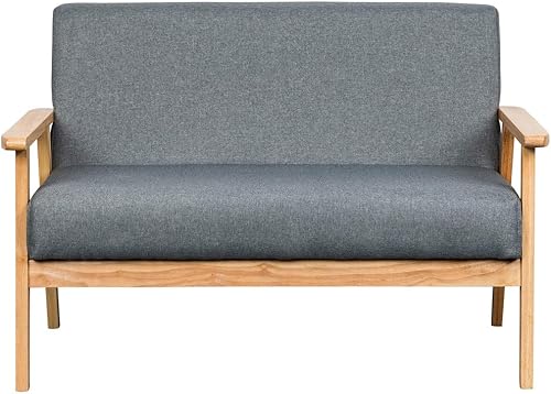 Miniatura 3 de Lilola Home LHF-88873 - Asientos de dos plazas, color gris Bahamas