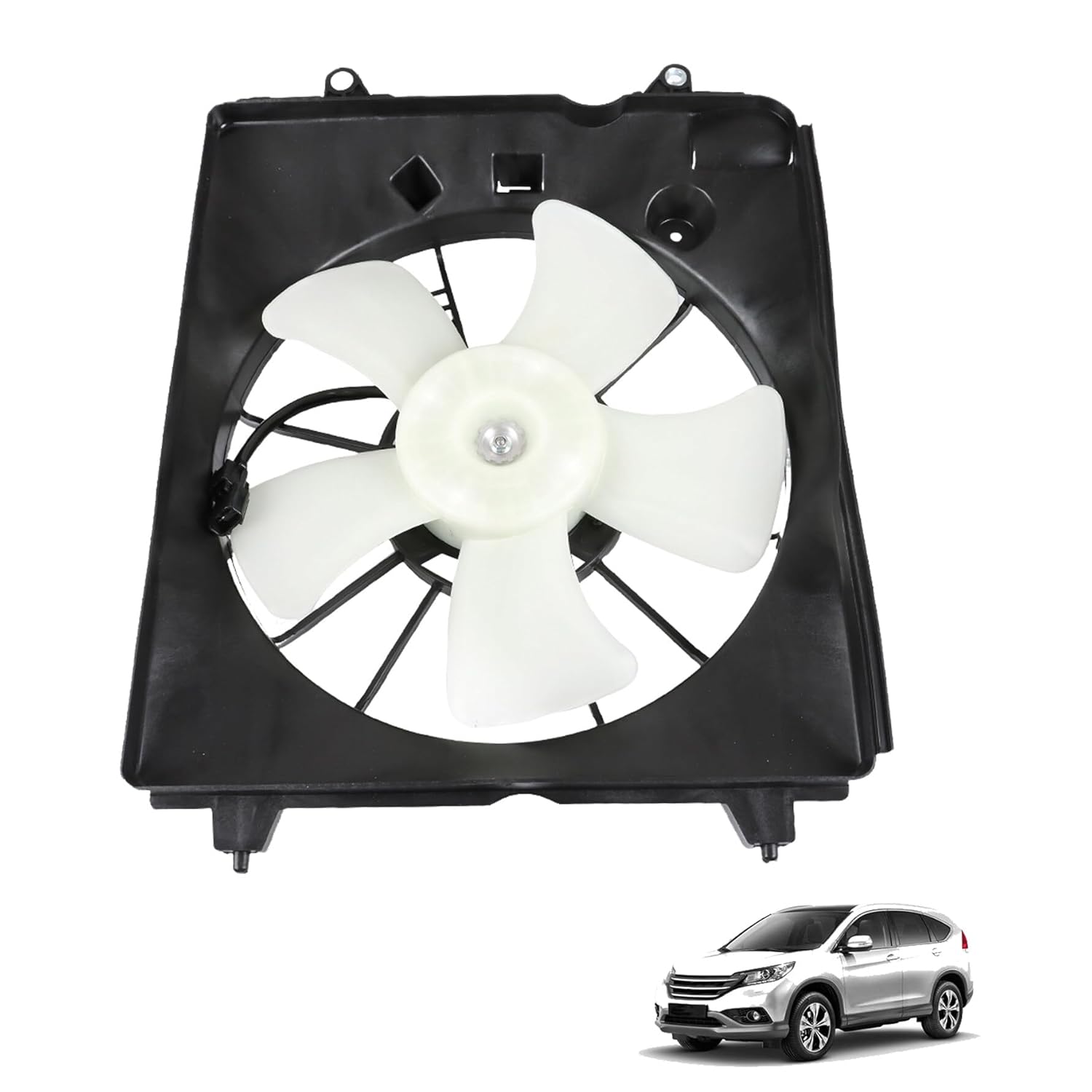 munirater Radiator Cooling Fan Assembly Driver Side Replacement for CR-V 2010-2016
