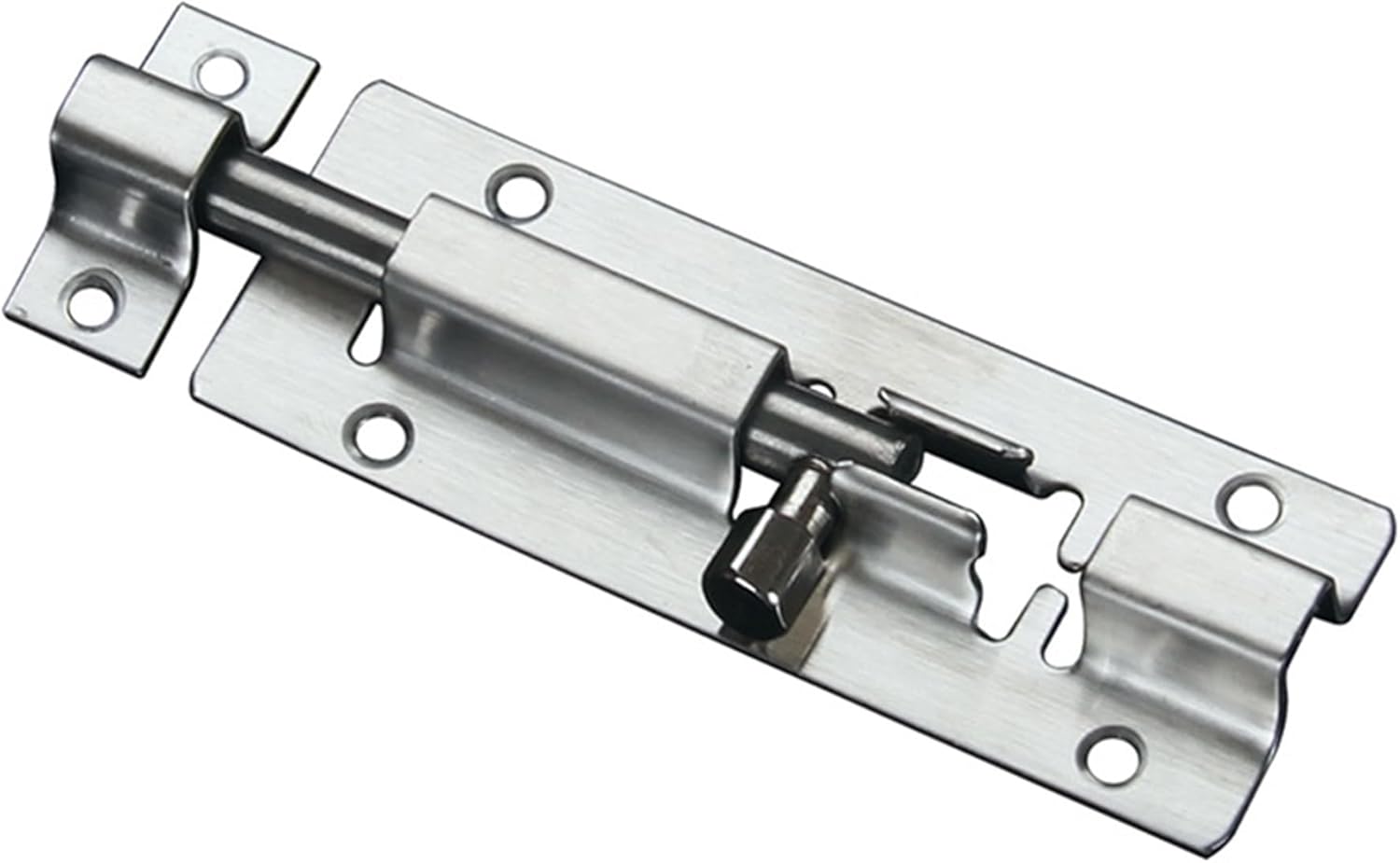 Slide Lock, 6 Inch Barrel Bolt Latch, Door Latch Lock Barrel Bolt 304 Stainless Steel Slide Gate Latches Security Thickened, Slide Locks for Inside Door