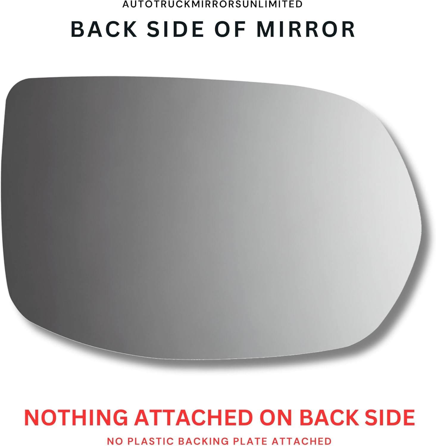 Driver Side Mirror Replacement Glass (MADE IN USA) with FULL SIZE ADHESIVE PAD for 2016-2022 Honda HR-V HRV (2016 2017 2018 2019 2020 2021 2022 16 17 18 19 20 21 22)