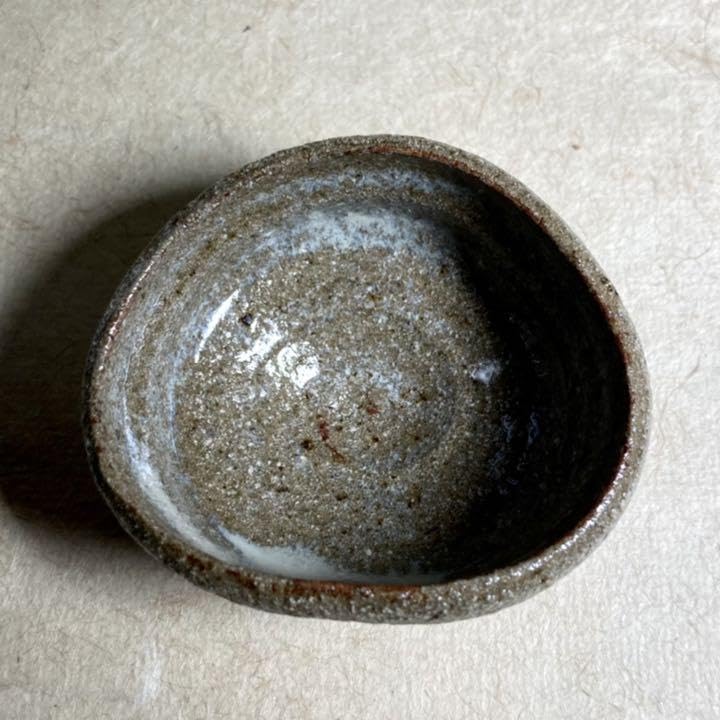 絵唐津片口とぐい呑セット　唐津焼　ぐい呑　片口　酒器 斑唐津片口とぐい呑セット 唐津焼 ぐい呑 片口 酒器