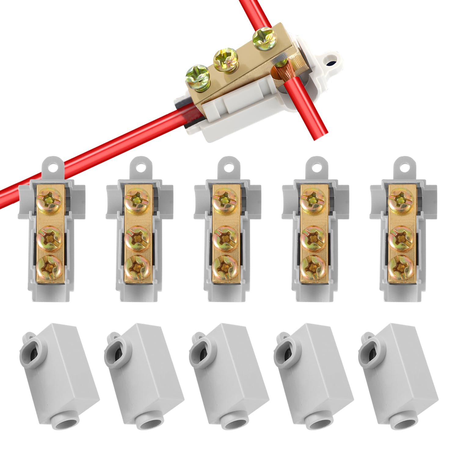 T-Type Wire Connectors - 10 AWG Kit -11
