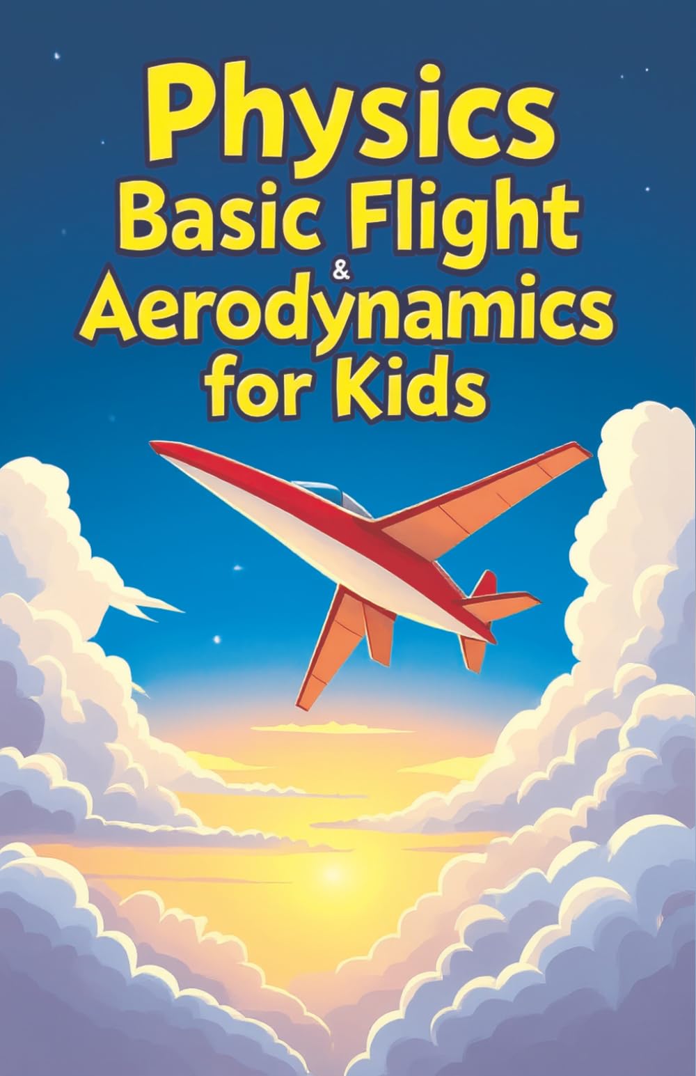 Physics Basic Flight and Aerodynamics for Kids: How Planes, Birds, Rockets and Future Aircraft Fly — Lift, Drag, Thrust, Bernoulli's Principle and Supersonic Science Explained: 8 (Physics Kids Books)