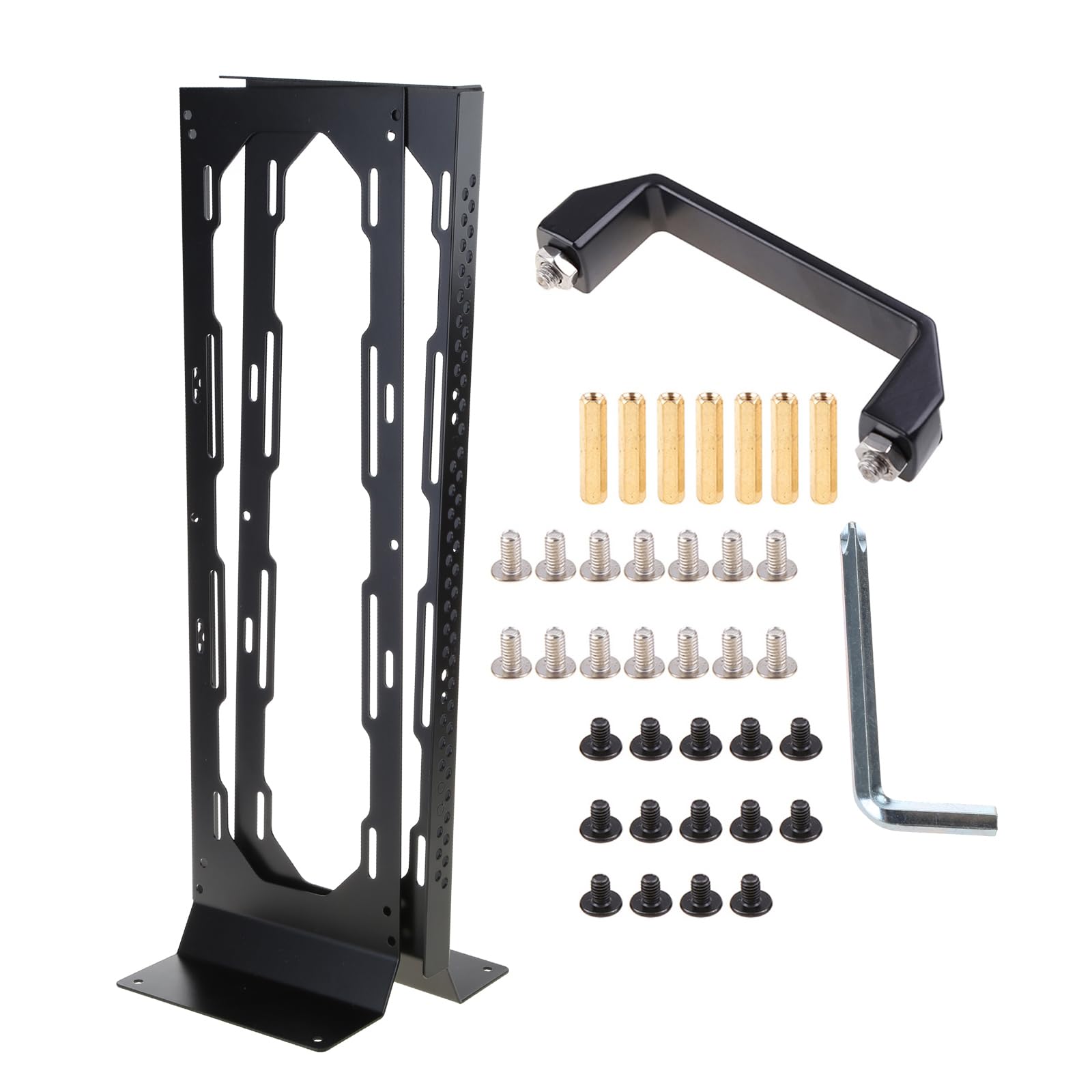 Base externa de refrigeración por agua para computadora ITX y funda para laptop, soporte de radiador de 240 mm/360 mm, soporte de refrigeración multifuncional con ventilador compatible con escritorio