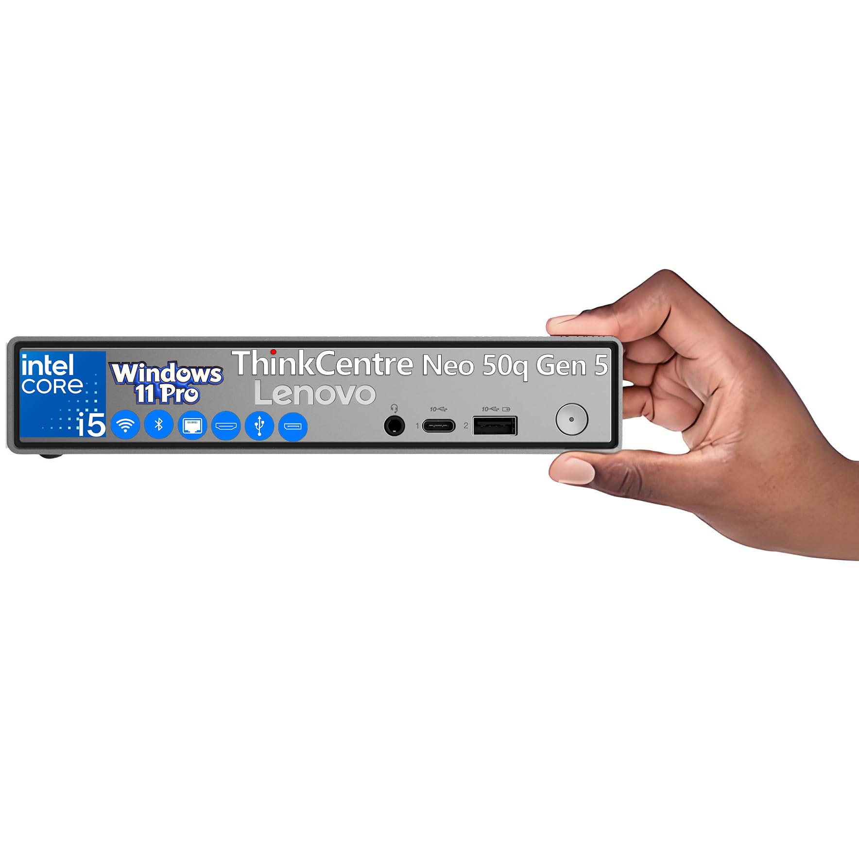 Amazon.com: Lenovo ThinkCentre neo 50q Gen 5 Tiny Desktop | Intel