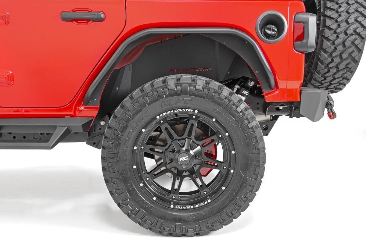 Rough Country 94 Series One-Piece Aluminum Wheel - 20x10, 5x5"/5x4.5" Bolt Pattern, 18mm Offset, Matte Black
