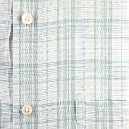 Image of 7-DAYS Men's Premium Checks Formal Shirt - Cotton Rich, Regular Fit, Full Sleeve, with Pocket, Wrinkle Resistant - Stylish Office & Everyday Wear.