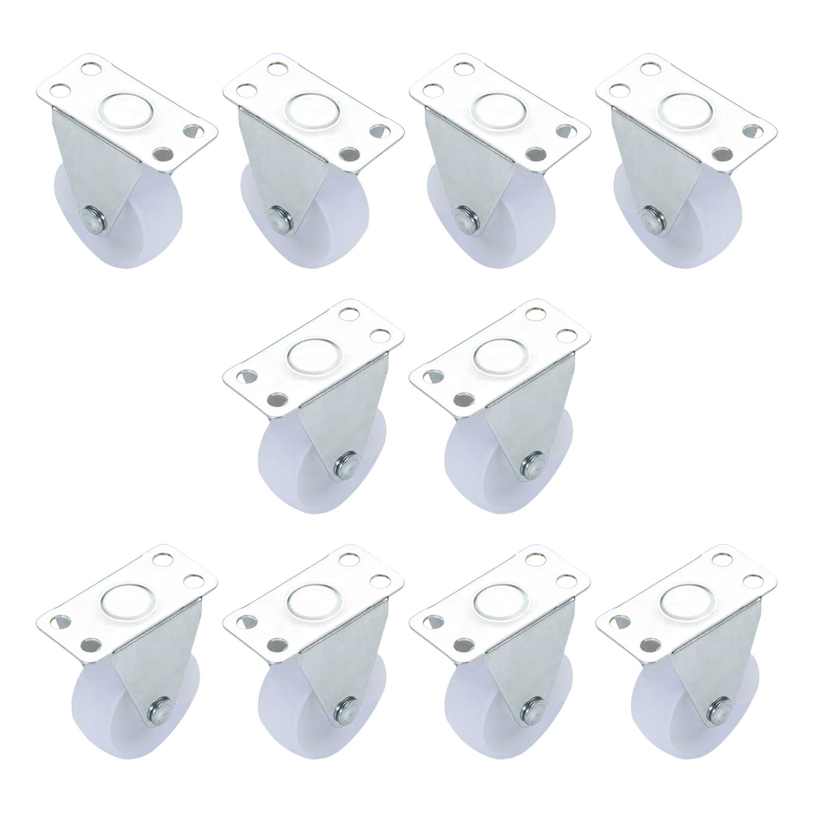 Type Furniture Casters Quiet Rolling Brasses Casters Universals for Chairs Tables Storage Box and More Smooth