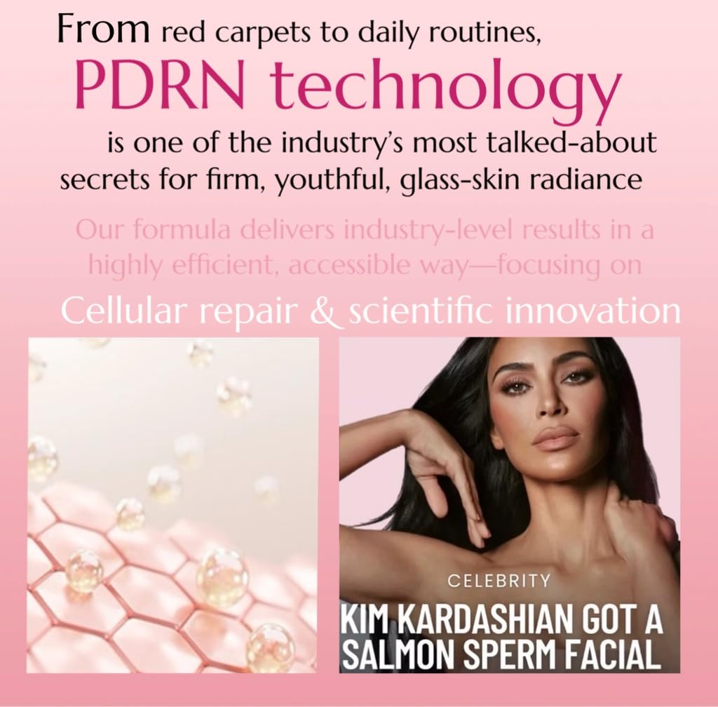 Salmon DNA PDRN Anti-Aging Jelly Gel Mask | Overnight Firming & Hydrating Face Mask for Elasticity & Glow | Korean Skincare with Niacinamide, Peptides & Hydrolyzed Collagen | 4 Pack - Image 8