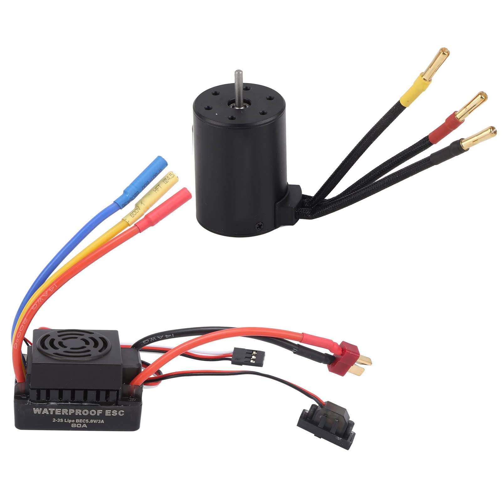 Silnik Bezszczotkowy 3600KV z kombinacją ESC 60A