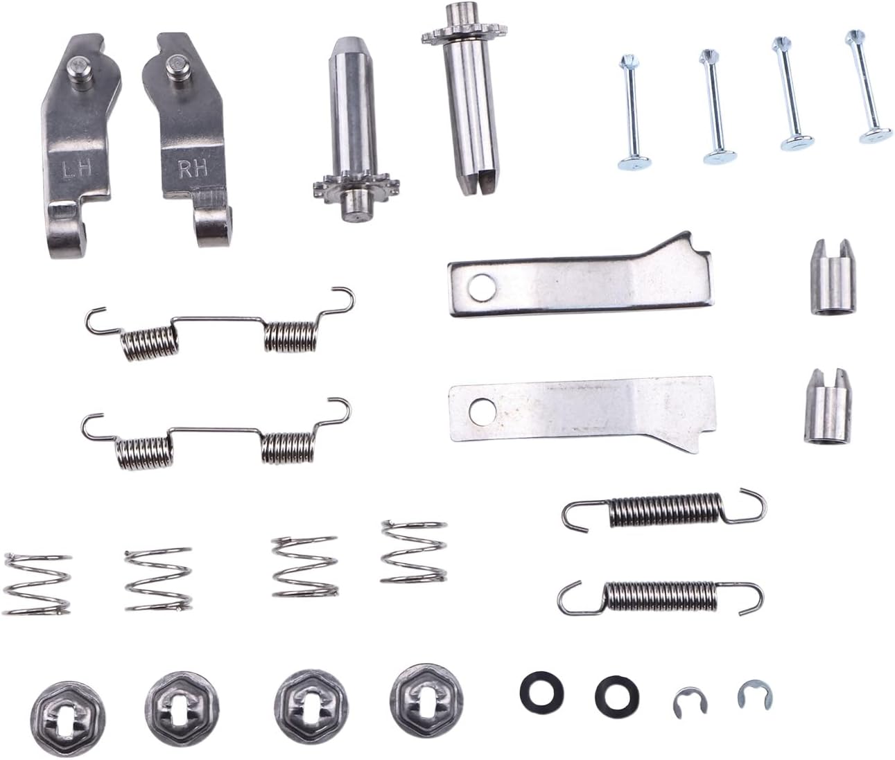 Stainless Steel Parking Brake Hardware Kit X4229 Compatible with Chevy Corvette C2 C3 LH & RH 1965-1982