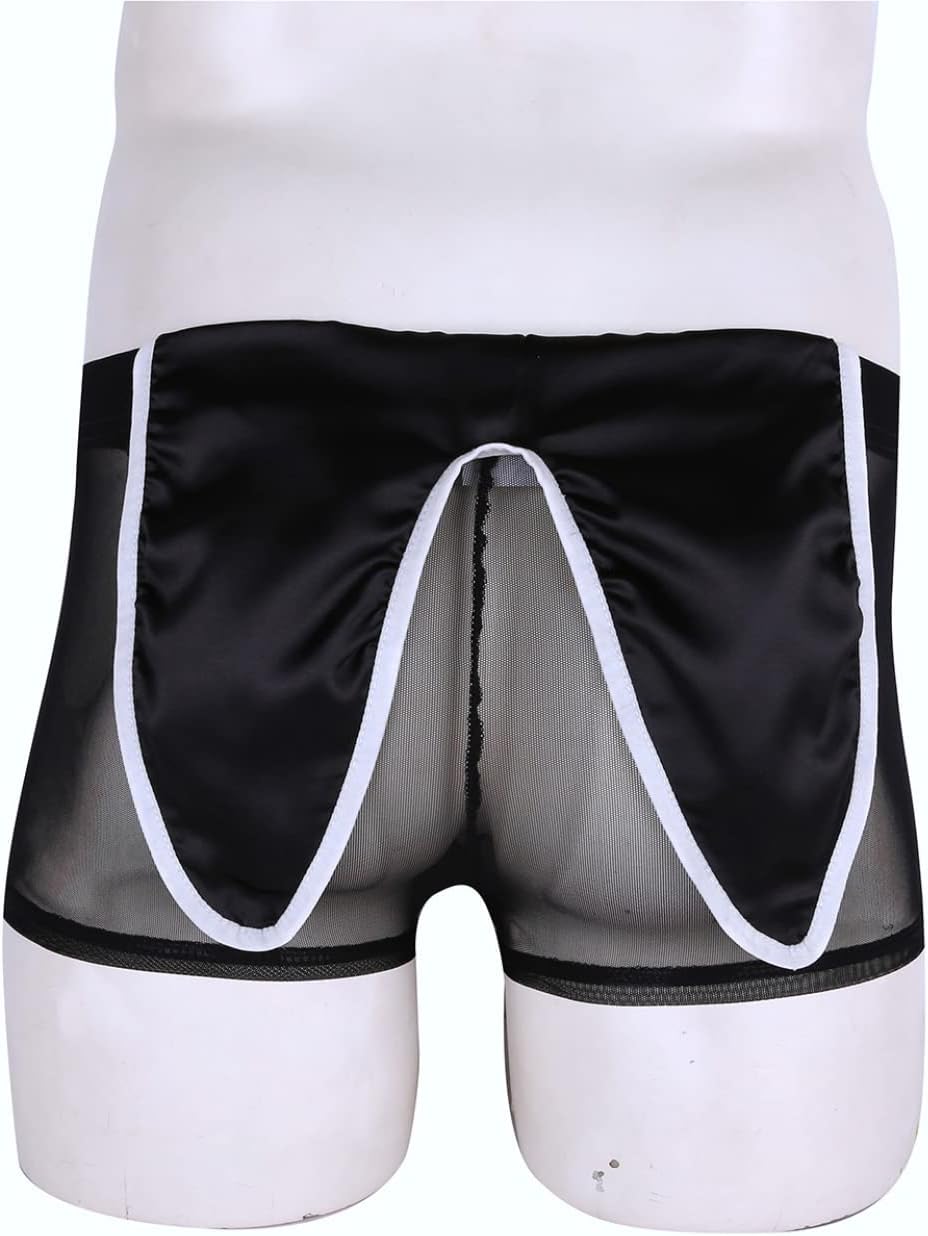 Lejafay Men's Sexy Tuxedo Boxer Brief Underwear Hilarious Comfortable Male Underpants Stretch Trunks
