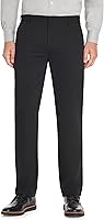 Van Heusen Men's Wrinkle-Free 4-Way Stretch Flat Front Dress Pants - Comfortable Professional Fit