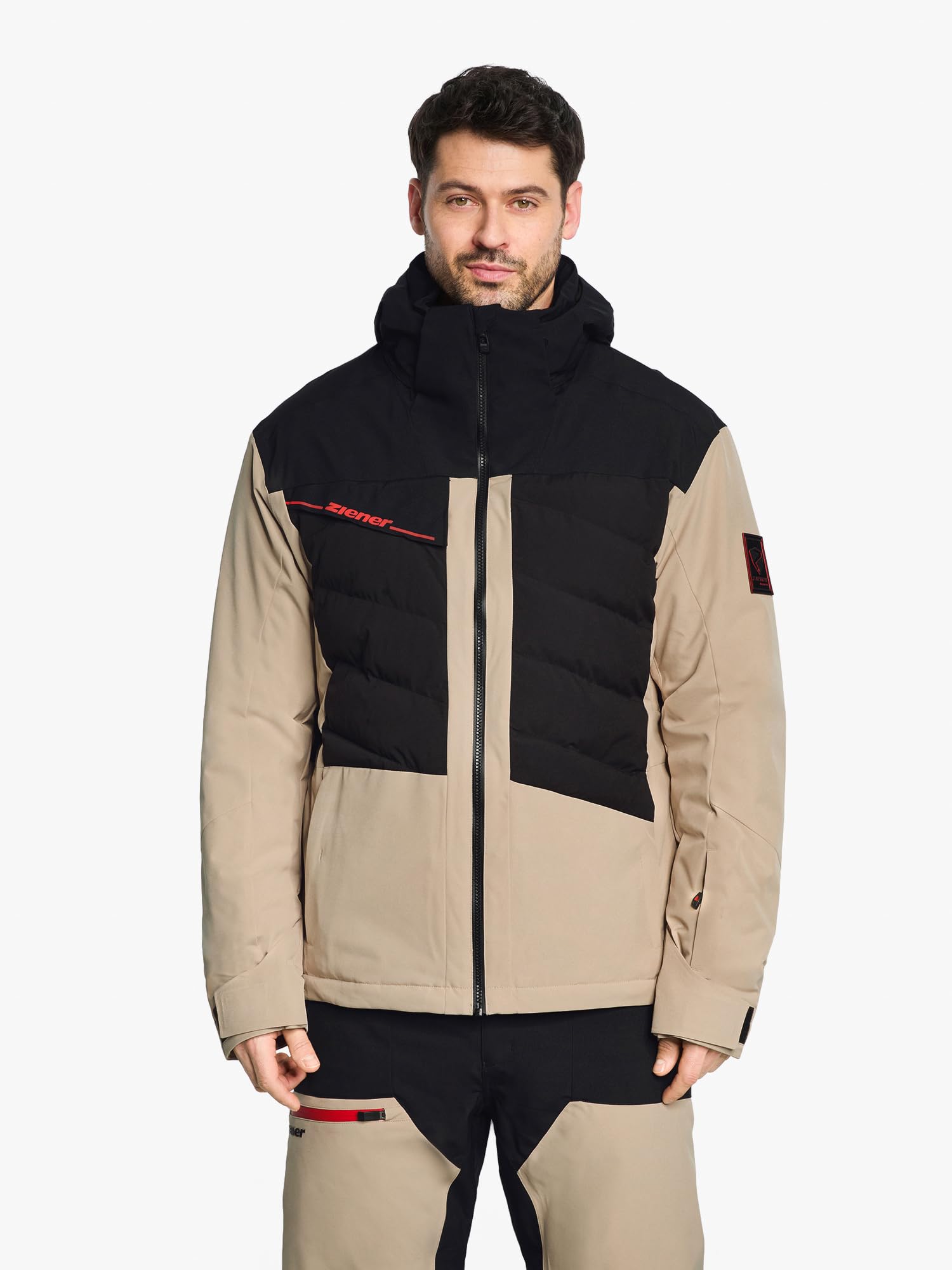 Ziener Herren Tidal-z Ski-Jacke Snowboard-Jacke atmungsaktiv wasserdicht