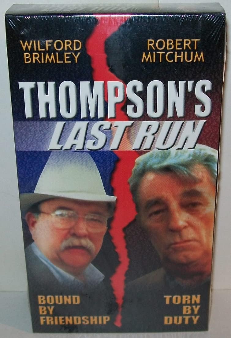 Thompson's Last Run [VHS] Robert Mitchum, Wilford Brimley