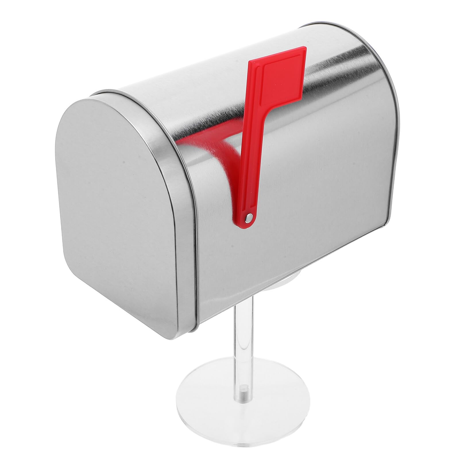 Boîte aux lettres étanche pour jardin mini format avec pied en fer