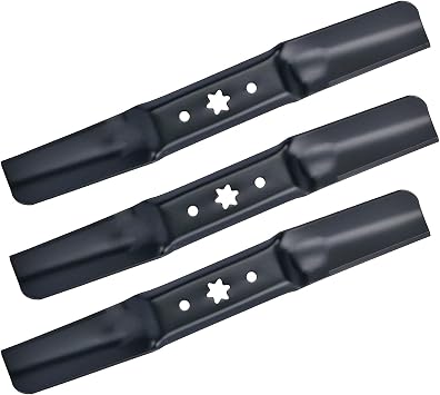 Set of 3 Blades Fits MTD Cub Cadet RZT-L54 XT1-LT54 XT1-GT54 Mowers 942-05056A 14907 Gxfc