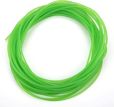 Rough Surfaces PU Poly Round Belt for Drive Transmission-Green2mm*10m