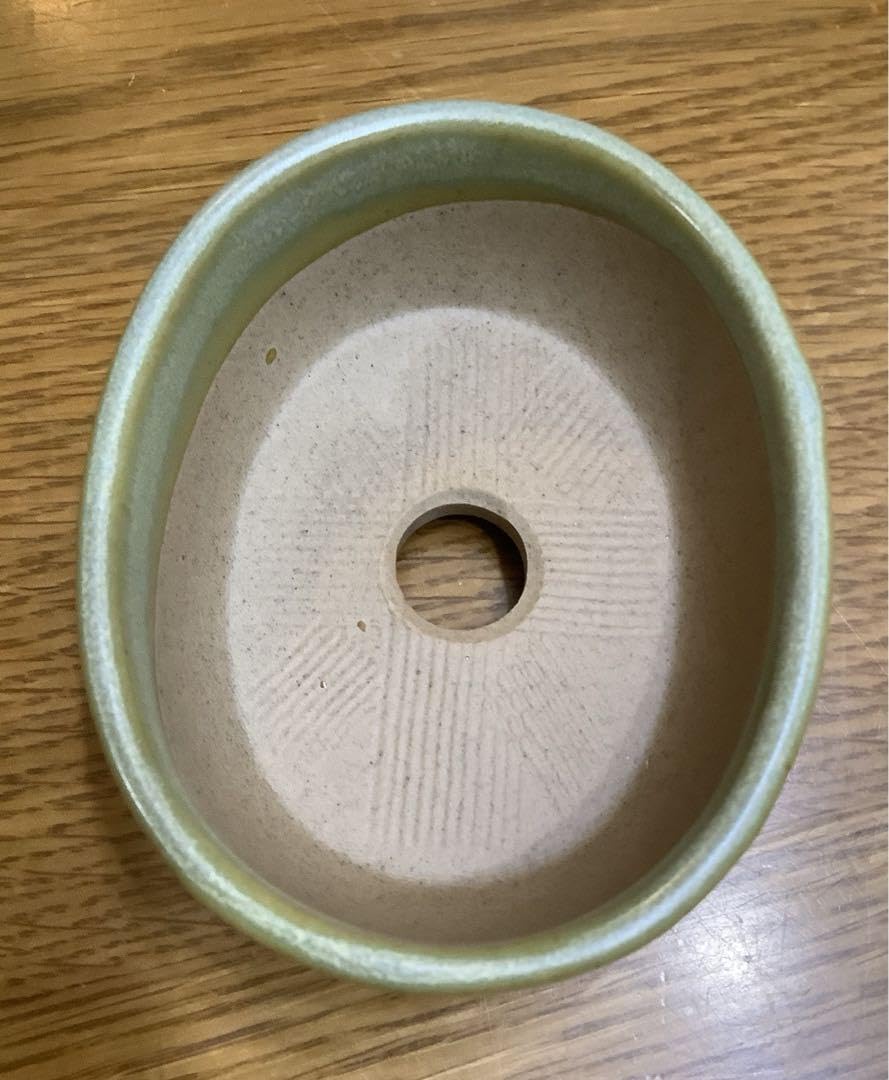 ④盆栽鉢　ミニ鉢　2点セット　丸藤鉢 ミニ盆栽植木鉢 丸藤 陶器鉢 観葉植物 サボテン