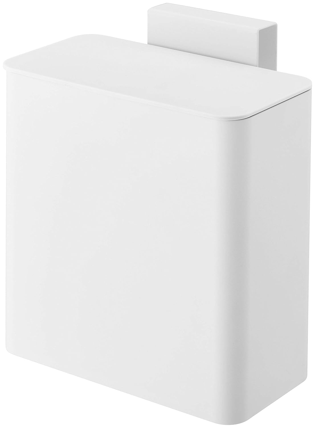 Yamazaki Trash Can with Lid WH Approx. 17 x 9.5 x 17 cm Tower 4268