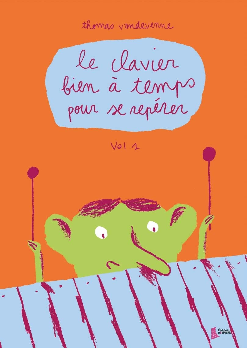 Le clavier bien à temps pour se repérer Vol 1 pratique percussions maison