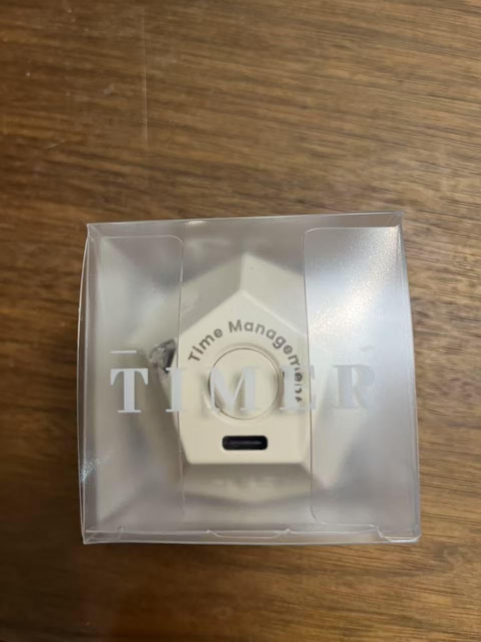 Drehbarer Pomodoro Schreibtisch,Wiederaufladbare Produktivität Timer,Dusche Timer wasserdicht,Magnetische Flip Stummschaltung,Vibration (Yellow&White)