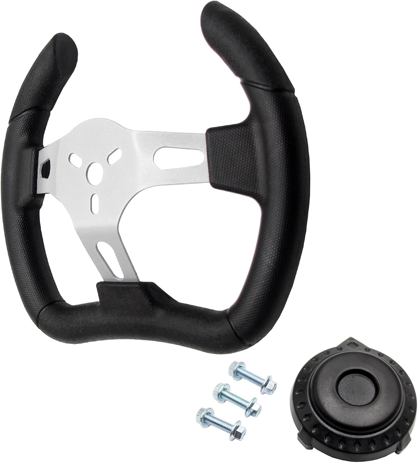 11" Racing Steering Wheel For Sport Kart Racing Go Kart Cart Dune Buggy