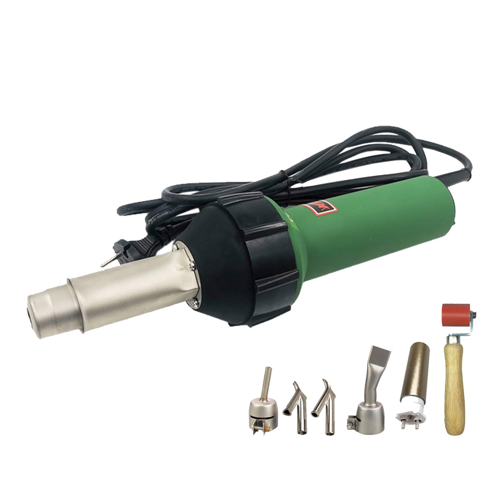 Hot Air Welding Tool Kit for Vinyl Flooring Repair with Quick Nozzles and Roller
