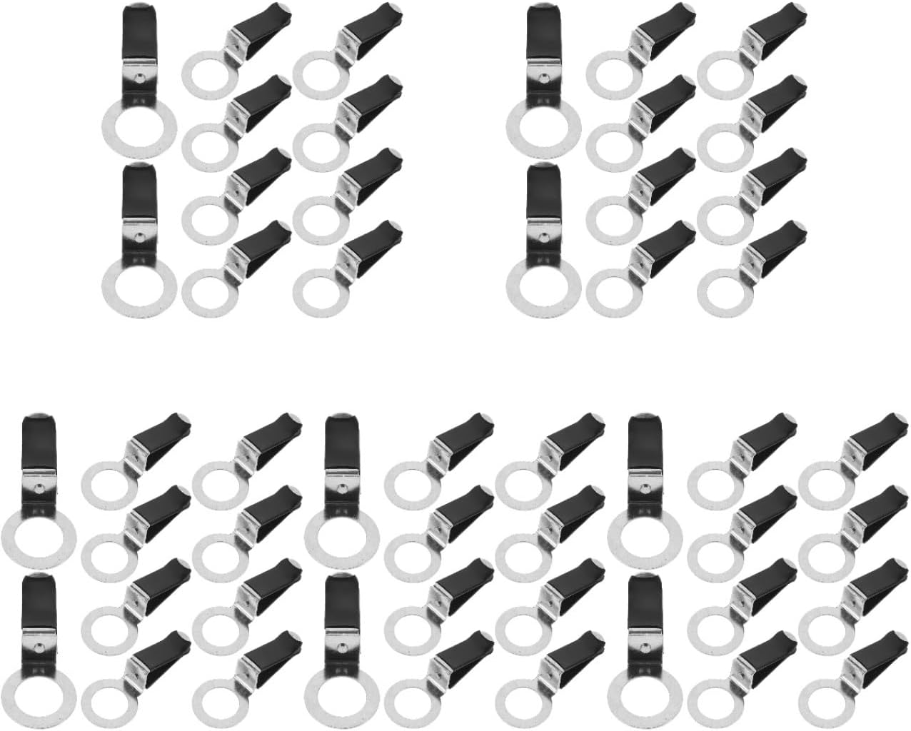 Mobestech Car Air Vent Clips 50 pcs Air Freshener Bottle Holders for Auto Outlet Easy Install Vent Clip Accessories for Vehicle Interior and Perfume Bottle Attachment