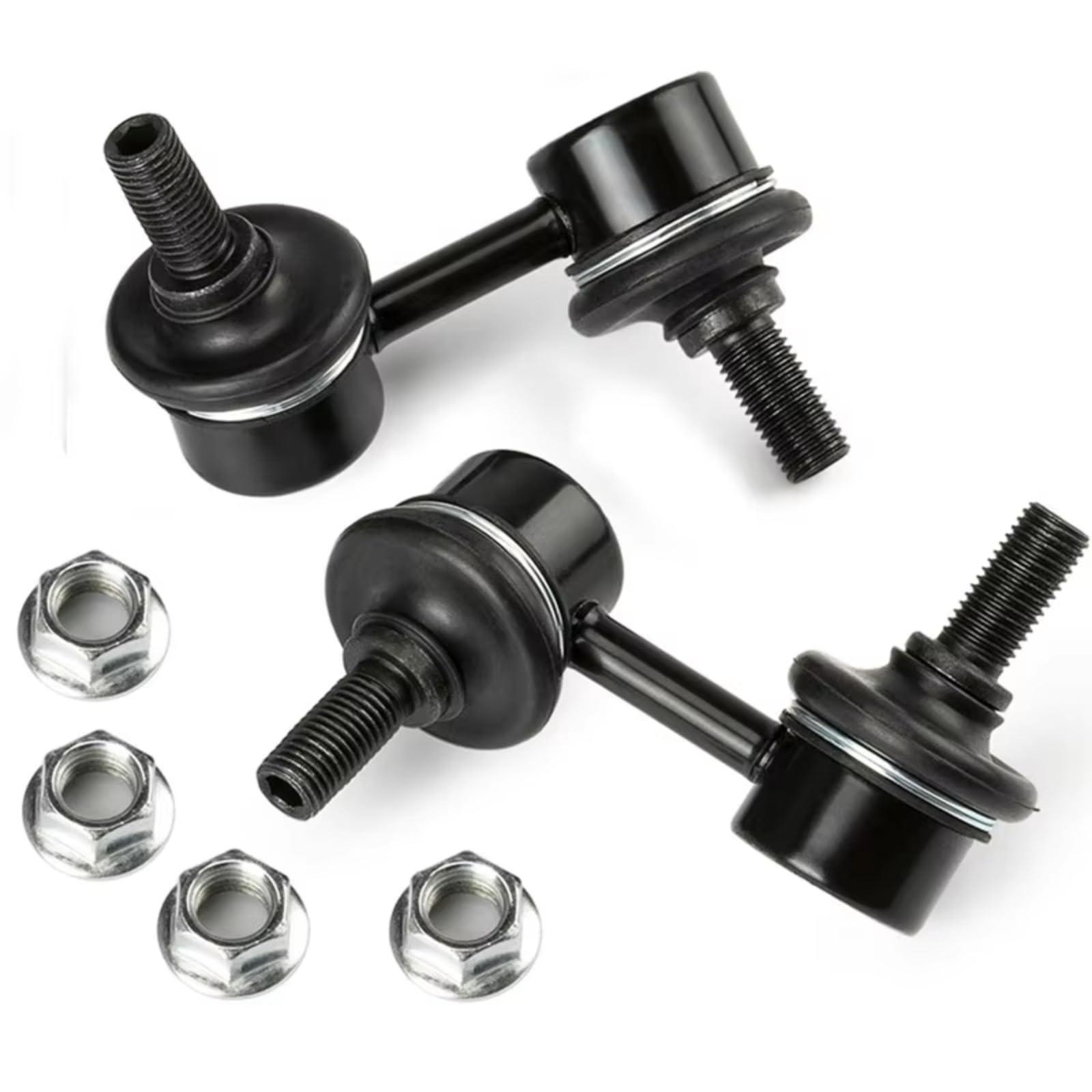 Bieletas de Barra estabilizadora Delantera (2 Piezas) Delanteras y traseras Izquierda y Derecha. Bieletas de Barra estabilizadora 51320S5A003 51321S5A003. Compatible con CR-V 2002-2006.
