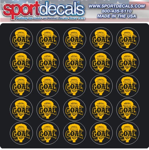 Sportdecals Lacrosse Goal 3/4