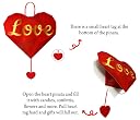 AMFIN® Red Heart Pinata, 24 Inch, Valentine's Day, Wedding, Anniversary, Engagement, Bridal Shower, Baby Festival gallery image