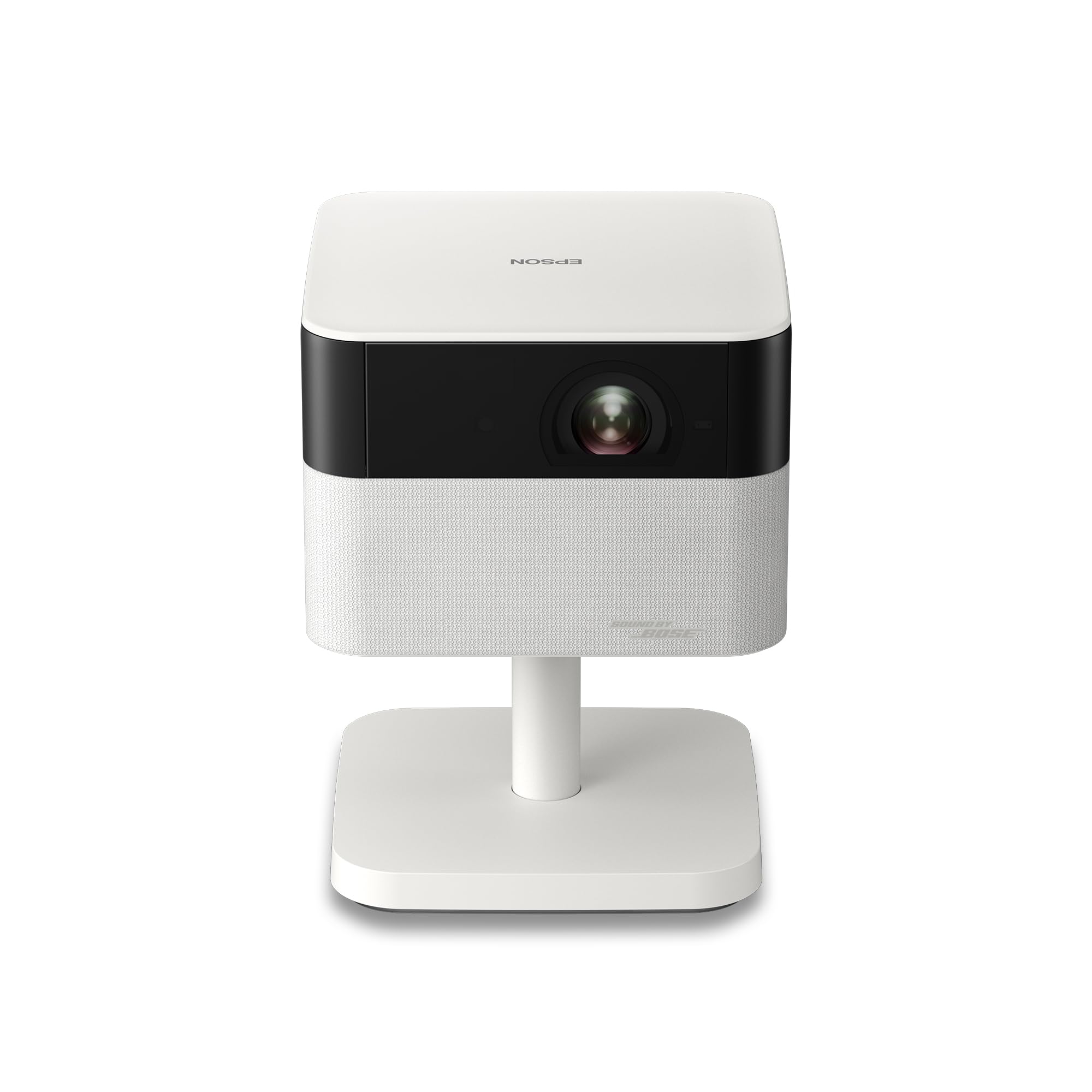 Epson Lifestudio Flex EF-71 | Full HD 1080p Portable Smart TV Projector | 700 Lumens | 3LCD x RGB-LED | Sound by BOSE| Google TV | Easy Setup | 150'' Display | 5-year warranty | White