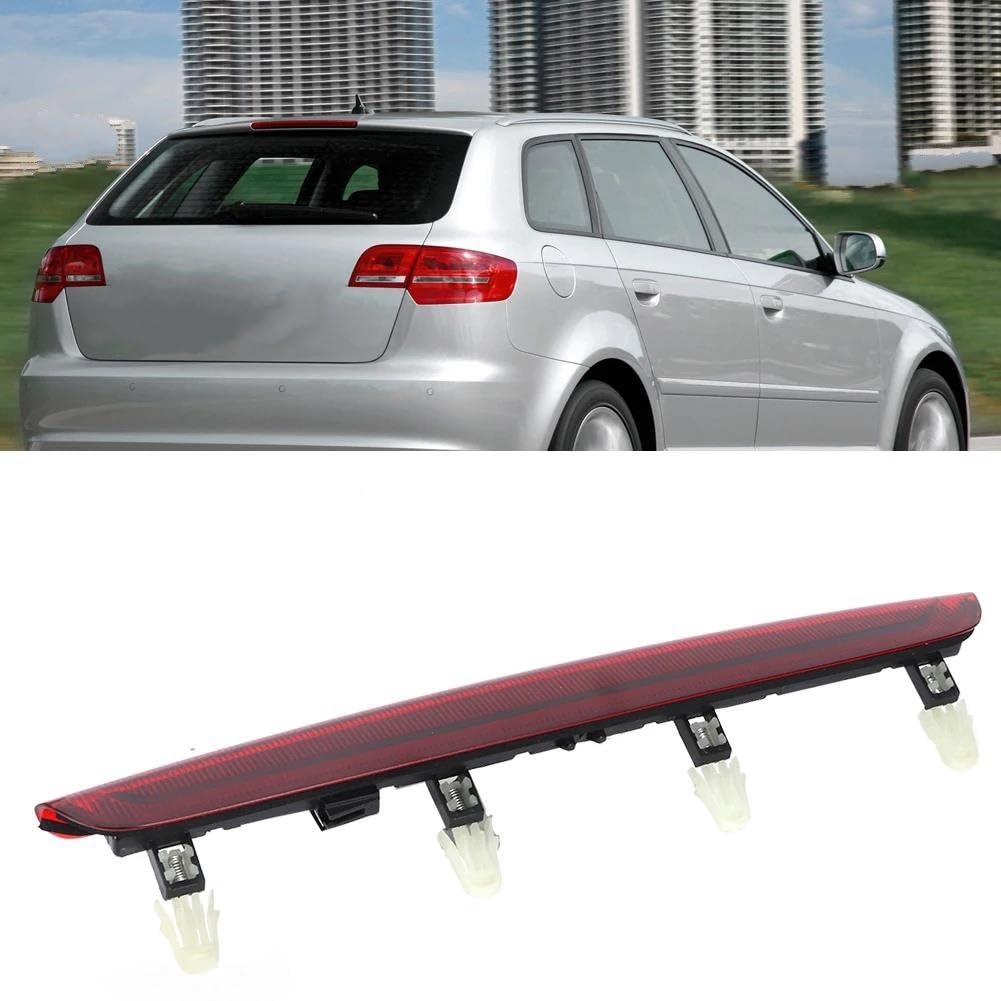 Fanale Terzo Stop per A-UDI A3 Sportback 2004-2012 Luce Freno A Montaggio Alto Terza Lampada Stop 8P4945097C Terza Lampada Stop Auto Luce Arresto Posteriore